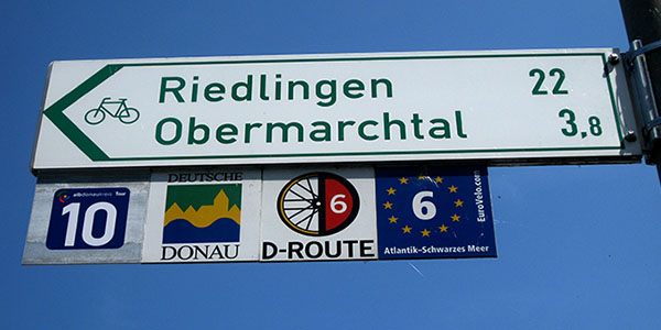 Infotafel Tourismus und Radwanderweg